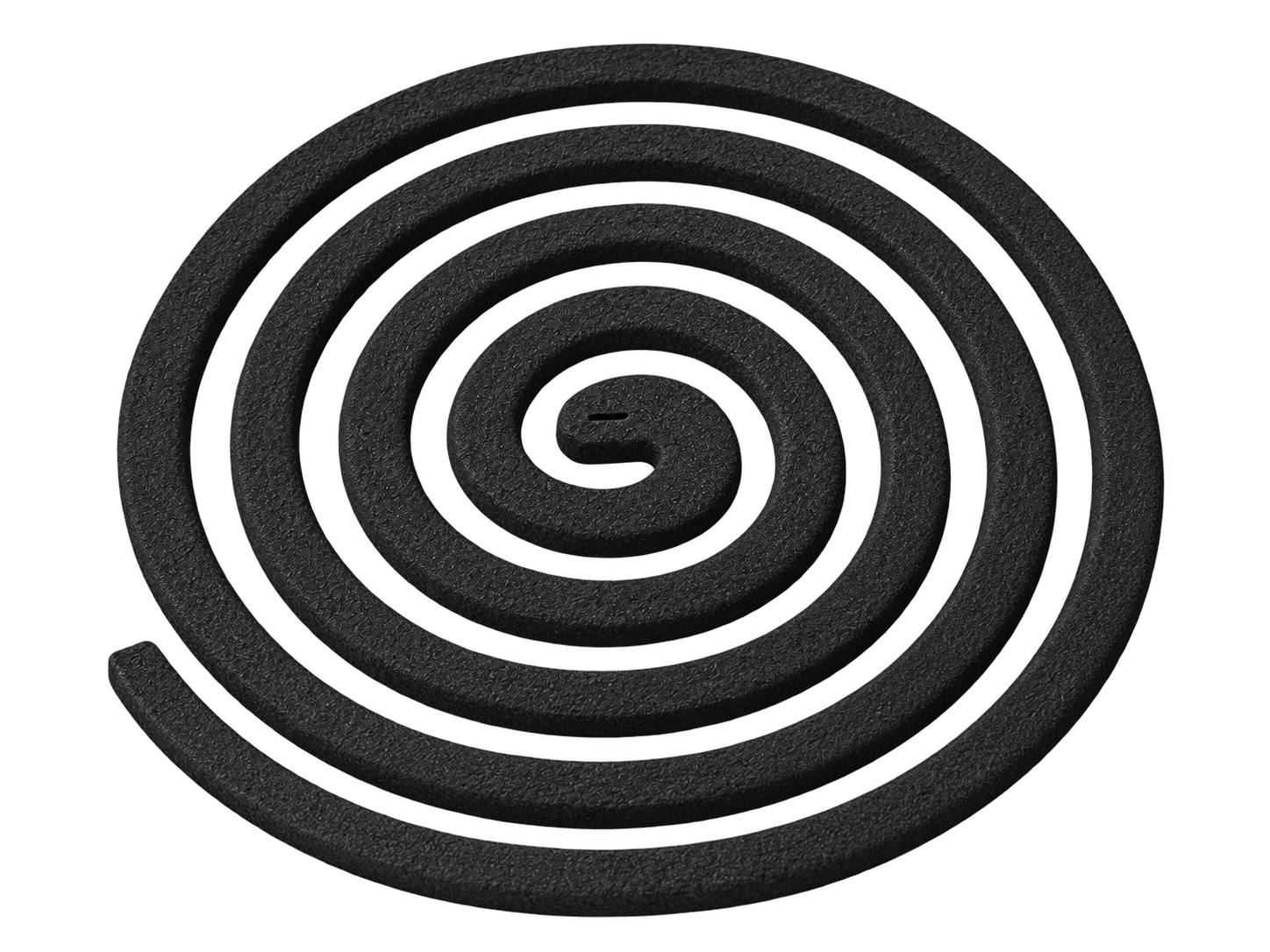 单片黑蚊香产品示意图 / Single black mosquito coil illustration